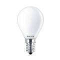 CorePro luster ND FRG, 4.3-40W. P45. E14. 827 - Λάμπα led μίνι σφαίρα P45, E14, 4.3W, 2700K, 470lm, 200°, CRI>80, ματ CorePro luster ND FRG, 4.3-40W. P45. E14. 827 - Λάμπα led μίνι σφαίρα P45, E14, 4.3W, 2700K, 470lm, 200°, CRI>80, ματ