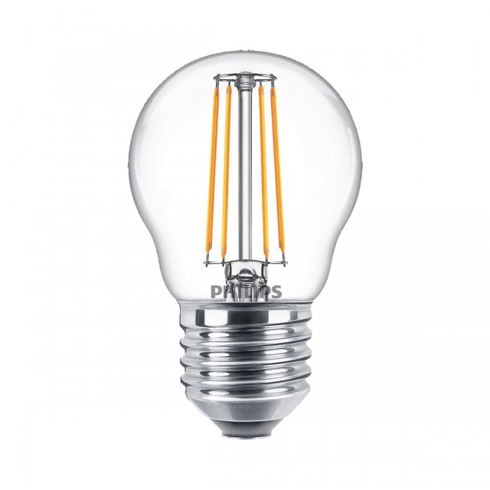 Classic LEDLuster ND CL - Λάμπα led, E27, 4.3w, 2700K, 470lm, μίνι σφαίρα