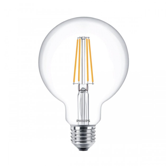 CLA LEDBulb D CL - Λάμπα led, E27, 7.2W, 2700K, 806lm, dimmable, σφαίρα