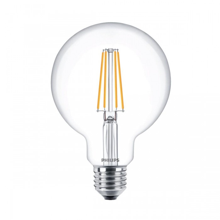 CLA LEDBulb D CL - Λάμπα led, E27, 7.2w, 2700K, 806lm, dimmable, σφαίρα