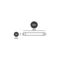 Ecofit LEDtube 600mm HO 9W 840 T8 S - Λάμπα led, G13, T8, 9W, 4000K, 900lm, 240°, CRI>80, 600mm Ecofit LEDtube 600mm HO 9W 840 T8 S - Λάμπα led, G13, T8, 9W, 4000K, 900lm, 240°, CRI>80, 600mm
