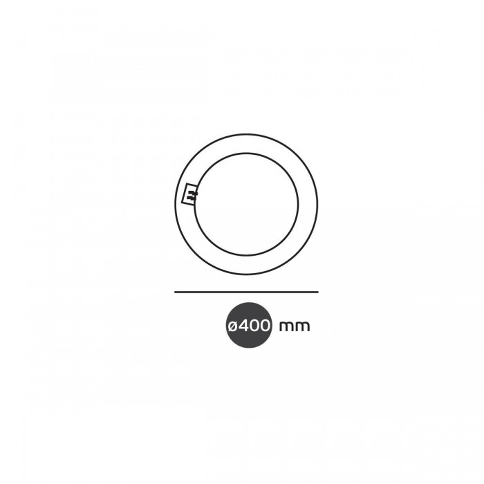 VK/05101/W - Λάμπα Led, G10Q, 30W, 2700K, 3180lm, 180°, CRI>80, ø40x3cm