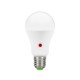 VK/05113/S/W - Λάμπα Led, E27, 11W, 3000K, 1050lm, κλασική, πλαστική, λευκή με φωτοκύτταρο μέρας/νύχτας