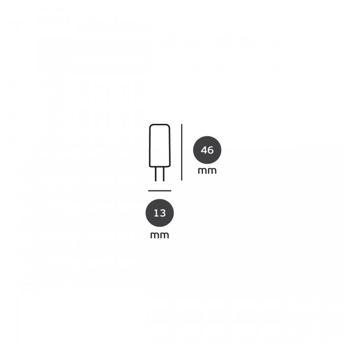 VK/05129/D - Λάμπα Led, G4, 3W, 6000K, 290lm, 350° 
