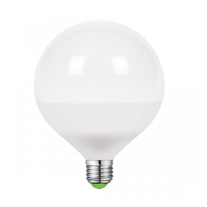 VK/05139D/E/W - Λάμπα Led, E27, 20W, 3000K, 1800lm, Dimmable, σφαίρα G120, πλαστική