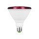 VK/05141/E/R - Λάμπα Led, E27/Par38, 15W, RED, N/Alm, 30°, CRI>80, IP65