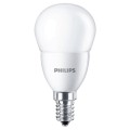 CorePro lustre ND FR, 7-60W. P48. E14. 865 - Λάμπα led μίνι σφαίρα P48, E14, 7W, 6500K, 806lm, 200°, CRI>80, πλαστική