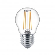 CorePro luster ND CLG, 4.3-40W. P45. E27. 827 - Λάμπα led μίνι σφαίρα P45, E27, 4.3W, 2700K, 470lm, 200°, CRI>80, διάφανη CorePro luster ND CLG, 4.3-40W. P45. E27. 827 - Λάμπα led μίνι σφαίρα P45, E27, 4.3W, 2700K, 470lm, 200°, CRI>80, διάφανη