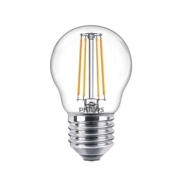 CorePro luster ND CLG, 4.3-40W. P45. E27. 827 - Λάμπα led μίνι σφαίρα P45, E27, 4.3W, 2700K, 470lm, 200°, CRI>80, διάφανη CorePro luster ND CLG, 4.3-40W. P45. E27. 827 - Λάμπα led μίνι σφαίρα P45, E27, 4.3W, 2700K, 470lm, 200°, CRI>80, διάφανη