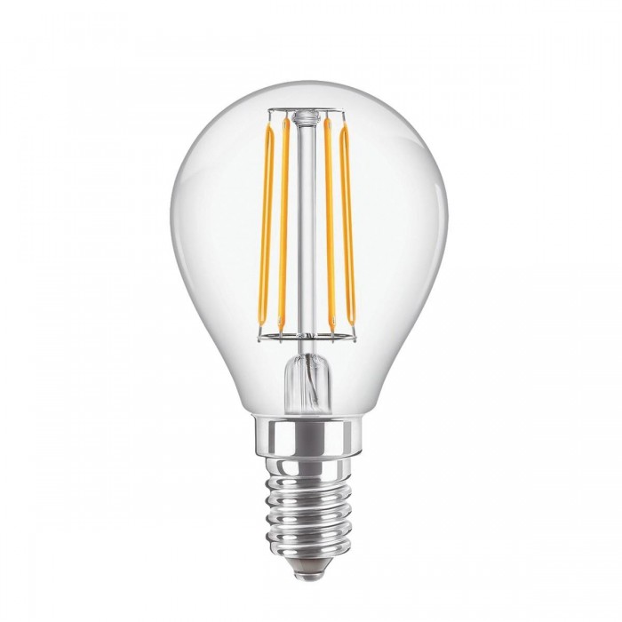 CorePro luster ND CLG, 4.3-40W. P45. E14. 827 - Λάμπα led μίνι σφαίρα P45, E14, 4.3W, 2700K, 470lm, 200°, CRI>80, διάφανη CorePro luster ND CLG, 4.3-40W. P45. E14. 827 - Λάμπα led μίνι σφαίρα P45, E14, 4.3W, 2700K, 470lm, 200°, CRI>80, διάφανη