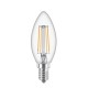 CorePro candle ND CLG, 4.3-40W. B35. E14. 827 - Λάμπα led κερί Β35, E14, 4.3W, 2700K, 470lm, 200°, CRI>80, διάφανη CorePro candle ND CLG, 4.3-40W. B35. E14. 827 - Λάμπα led κερί Β35, E14, 4.3W, 2700K, 470lm, 200°, CRI>80, διάφανη