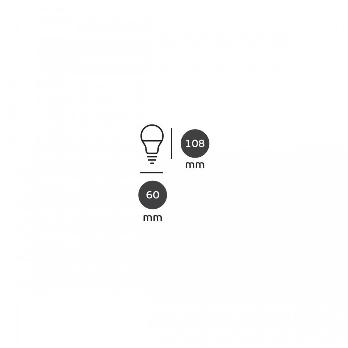 CorePro LEDbulb ND FR, 10-75W. A60. E27. 830 - Λάμπα led, E27, 10W, 3000K, 1055lm, 200°, CRI>80, κλασσική, πλαστική