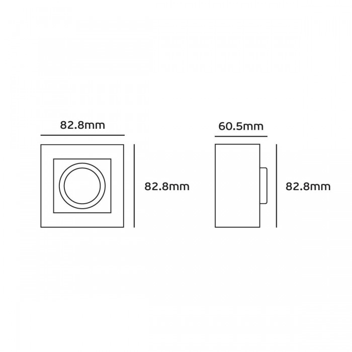 VK/D/200/220V/WA/W  - Dimmer εξωτερικό LED 0-200W, λευκό