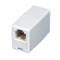 VK/6P4C/1 - Φις τηλεφώνου - ζεύκτης καλωδίων (1 αρσενικό σε 1 θηλυκό), αντάπτορας 6P4C