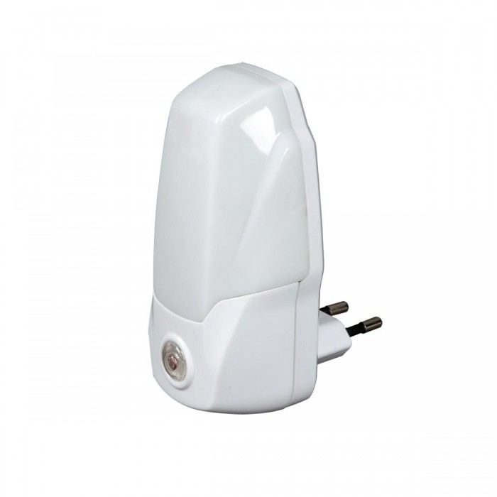 VK/XYD-572B - Φωτάκι νυχτός Led, 1W, ματ με φωτοκύτταρο