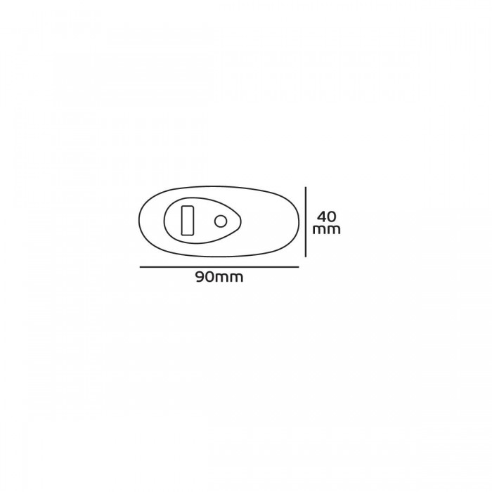 VK/RL/7226/LED/GD  - Dimmer χειρός, Max Led 4-100W - Max Halogen 25-160W, χρυσό
