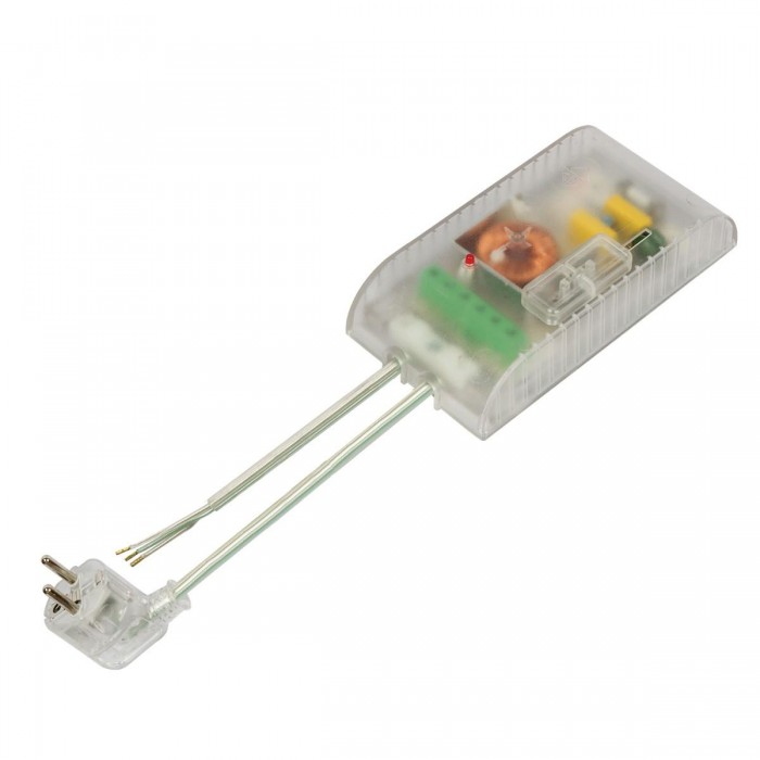 VK/DIM300/400/TR - Dimmer δαπέδου, 300W, με καλώδιο, διάφανο 