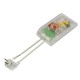 VK/DIM300/400/TR - Dimmer δαπέδου, 300W, με καλώδιο, διάφανο 