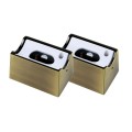 VK/S14S/2/ABS - Ντουί, S14s σετ 2τμχ. N°6, αντικέ, 6.6x4x3.2cm