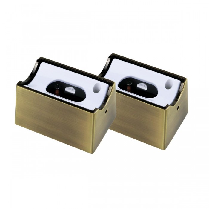 VK/S14S/2/ABS - Ντουί, S14s σετ 2τμχ. N°6, αντικέ, 6.6x4x3.2cm