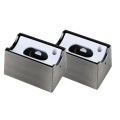 VK/S14S/2/MC - Ντουί, S14s σετ 2τμχ. N°6, νίκελ ματ, 6.6x4x3.2cm VK/S14S/2/MC - Ντουί, S14s σετ 2τμχ. N°6, νίκελ ματ, 6.6x4x3.2cm
