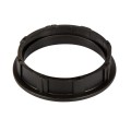 VK/109166  - Δαχτυλίδι θερμοπλαστικό, Ε14, στενό, μαύρο