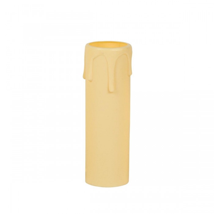VK/IVORY/85  - Κερί θερμοπλαστικό, Ε14, 8,5cm, ιβουάρ