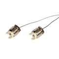 VK/H25/50T  - Ντουί, R7s ζεύγος με καλώδιο 50cm