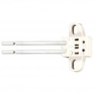 VK/A30/15  - Ντουί, G4 χωρίς τρύπα, με καλώδιο 15cm