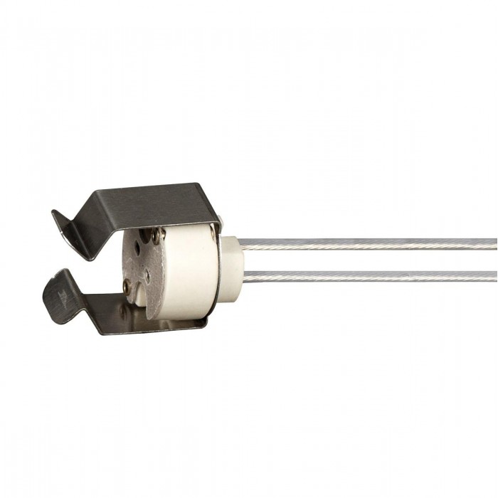 VK/P54M/30  - Ντουί, G6.35 με καλώδιο 30cm, TEFLON