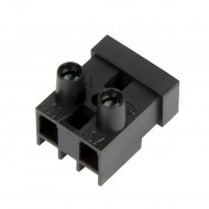 VK/4828182 - Κλέμα τύπου φις, PVC, 2 πόλων, θηλυκή, κοντή