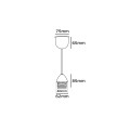 VK/V71T/TR - Κρεμαστό φωτιστικό, E27, διάφανο, max 60W VK/V71T/TR - Κρεμαστό φωτιστικό, E27, διάφανο, max 60W