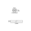 VK/H03VVH2-F/50/W - Καλώδιο οβάλ, 2X0.50, λευκό VK/H03VVH2-F/50/W - Καλώδιο οβάλ, 2X0.50, λευκό