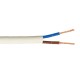 VK/H03VV-F/2X1.0/W  - Καλώδιο στρογγυλό, 2X1.0, λευκό