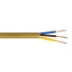 VK/H03VV-F/3X50/GD  - Καλώδιο στρογγυλό, 3X0.50, χρυσό