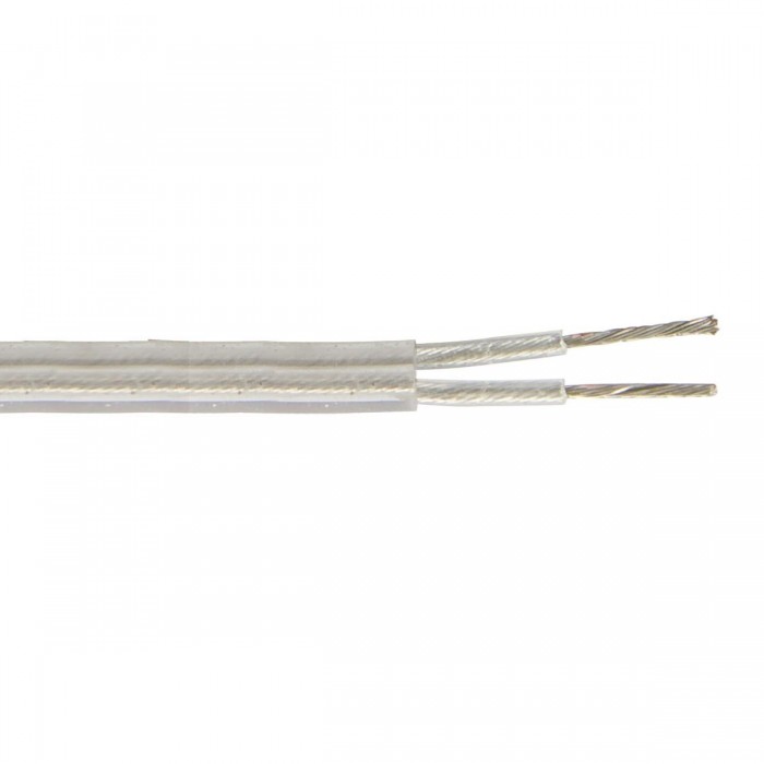 VK/H03VV-F/2X75/TR - Καλώδιο στρογγυλό, 2X0.75, διάφανο