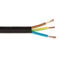 VK/H03VV-F/105/3X1/B  - Καλώδιο στρογγυλό, 3Χ1.0, μαύρο