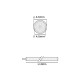 VK/FR5F-IMQ/4.0/BL - Καλώδιο, 1X4.0, διάφανο