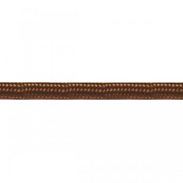 VK/0T67E20  - Καλώδιο υφασμάτινο στρογγυλό, 3Χ0.75mm, καφέ