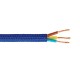 VK/0T67E20  - Καλώδιο υφασμάτινο στρογγυλό, 3Χ0.75mm, καφέ