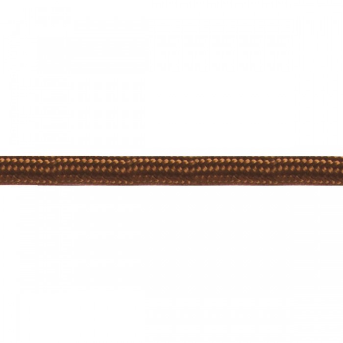 VK/0T62E020  - Καλώδιο υφασμάτινο στρογγυλό, 2Χ0.75mm, καφέ