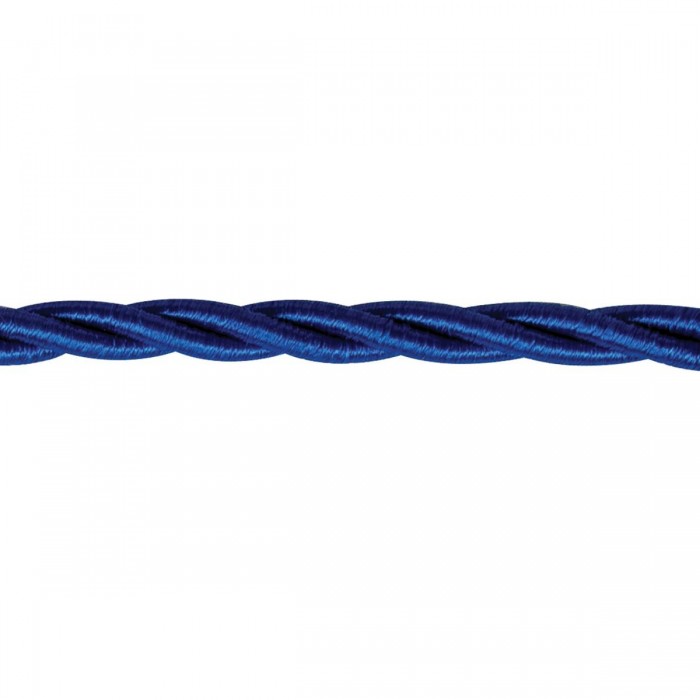 VK/00E30075 - Καλώδιο υφασμάτινο στριφτό, 3Χ0.75mm, μπλε
