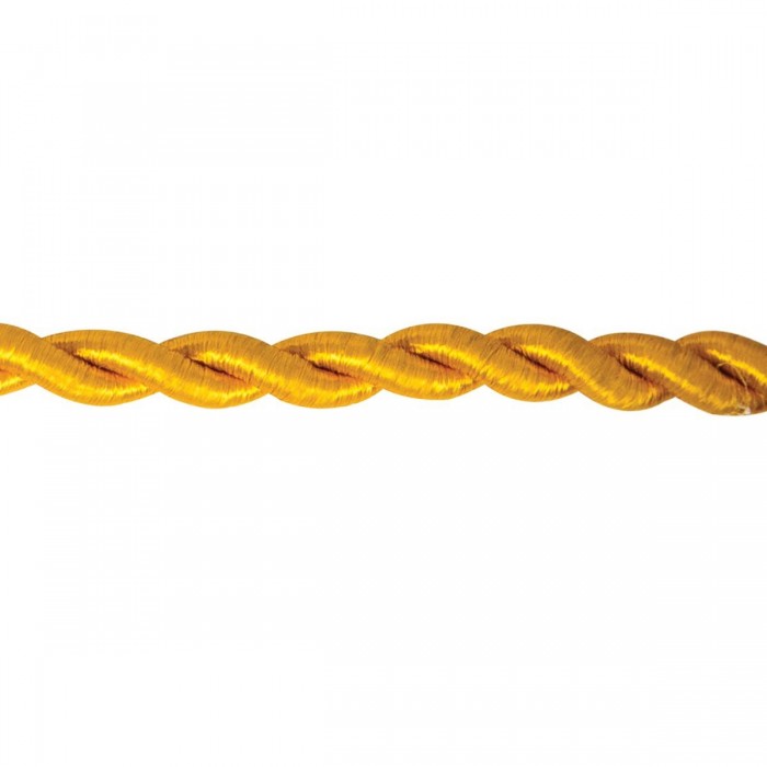 VK/00E30066  - Καλώδιο υφασμάτινο στριφτό, 3Χ0.75mm, κίτρινο