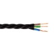 VK/00E30068  - Καλώδιο υφασμάτινο στριφτό, 3Χ0.75mm, τυρκουάζ