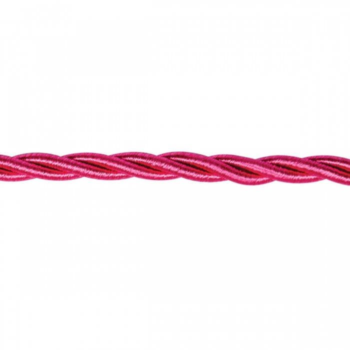 VK/00E30070 - Καλώδιο υφασμάτινο στριφτό, 3Χ0.75mm, φούξια