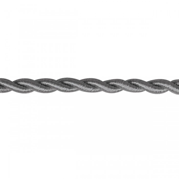VK/00E03063 - Καλώδιο υφασμάτινο στριφτό, 2Χ0.75mm, γκρι