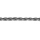 VK/00E03063 - Καλώδιο υφασμάτινο στριφτό, 2Χ0.75mm, γκρι