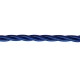 VK/00E03075  - Καλώδιο υφασμάτινο στριφτό, 2Χ0.75mm, μπλε