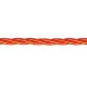 VK/00E030042  - Καλώδιο υφασμάτινο στριφτό, 2Χ0.75mm, πορτοκαλί