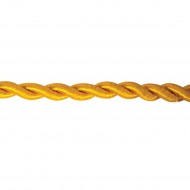 VK/00E030066 - Καλώδιο υφασμάτινο στριφτό, 2Χ0.75mm, κίτρινο - 100m VK/00E030066 - Καλώδιο υφασμάτινο στριφτό, 2Χ0.75mm, κίτρινο - 100m